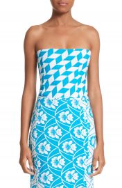 Richard Malone Simple Geo Pattern Bustier at Nordstrom