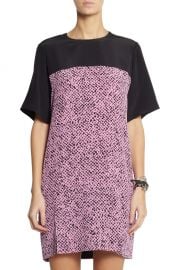 Richard Nicoll Printed Washed Silk Dress at The Outnet