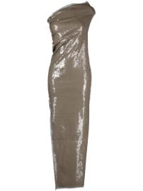 Rick Owens Athena sequin-embellished Gown Brown at Farfetch
