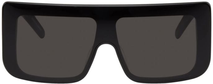 Rick Owens Black Documenta Sunglasses at Ssense