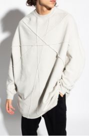 Rick Owens Sweatshirt with stitching at Rick Owens