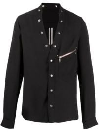 Rick Owens snap-button Jacket - Farfetch at Farfetch