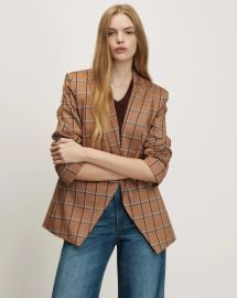 Rickie Dickey Jacket in Ochre Multi at Veronica Beard