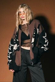 Ride or Die Knit Bomber Jacket at Dressed in Lala