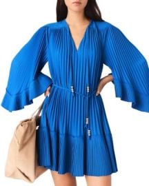 Rilaje Short Pleated Dress at Bloomingdales