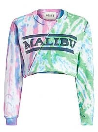 Riley - Tie-Dye Split Malibu Sweatshirt at Saks Fifth Avenue