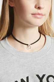 Ring Pull Choker   Forever 21 - 1000086566 at Forever 21