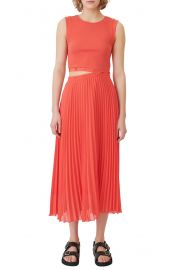 Riplit Two-Piece Knit amp Pleated Midi Dress at Nordstrom