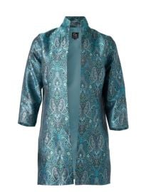 Rita Blue Paisley Nottingham Jacket Halsbrook at Halsbrook