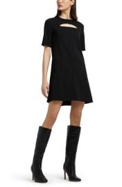 River Island Cutout Scuba Shift Dress at Nordstrom