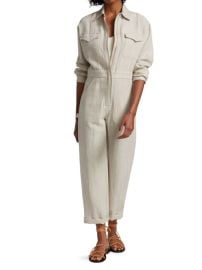 Rivet Utility Powerhouse Jumpsuit in Oatmeal at Saks Off 5th