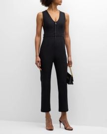 Rivet Utility Rockstar Front Zip Jumpsuit at Neiman Marcus