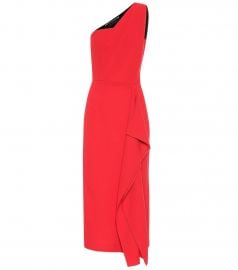 Rivoli wool-cr  pe dress at Mytheresa