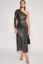 Rixo Jenny Silk Dress at Rixo