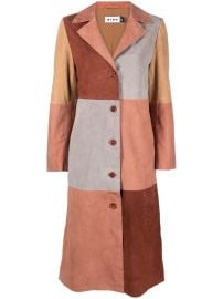 Rixo Lindsey Patchwork Coat - at Farfetch