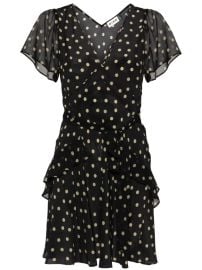 Rixo Sutton Polka dot-print Mini Dress - at Farfetch