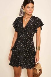 Rixo Sutton Silk Mini Dress at Rixo