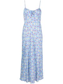 Rixo floral-print spaghetti-strap Midi Dress - at Farfetch