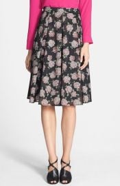 Ro andamp De Floral Organza Circle Skirt at Nordstrom