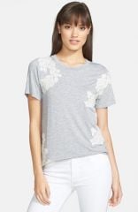 Ro andamp De Lace Appliquand233 Tee at Nordstrom