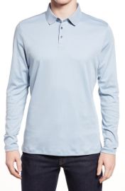 Robert Barakett Georgia Long Sleeve Polo at Nordstrom