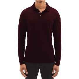 Robert Barakett Georgia Long Sleeve Polo at Nordstrom