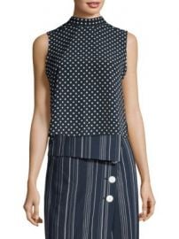 Robert Rodriguez - Ruffle Dot Top at Saks Fifth Avenue