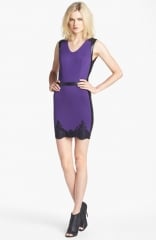 Robert Rodriguez Lace Hem Sheath Dress at Nordstrom