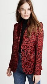 Robert Rodriguez Leopard Blazer at Shopbop