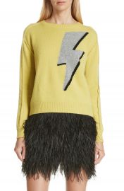 Robert Rodriguez Lightning Bolt Wool  amp  Cashmere Sweater   Nordstrom at Nordstrom