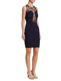 Roberto Cavalli - Lace Bodycon Dress at Saks Fifth Avenue