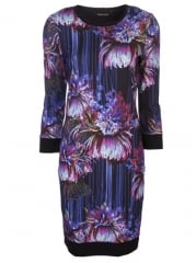 Roberto Cavalli Floral Knit Dress - Barbara Jean at Farfetch