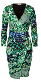 Roberto Cavalli Printed Dress at Stylebop