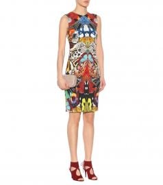 Roberto Cavalli Printed jersey dress at Mytheresa