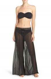 Robin Piccone Mesh Cover-Up Pants at Nordstrom