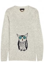 Robin's owl sweater at Net A Porter