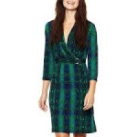 Robins snake wrap dress at JC Penny at JC Penney