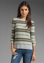 Robin's striped sweater at Revolve at Revolve