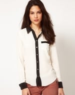 Robins white and black blouse at ASOS at Asos