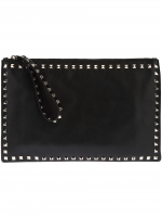 Rock Stud Clutch by Valentino at Farfetch