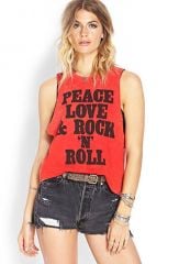 Rock n Roll Muscle Tee at Forever 21