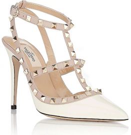 Rockstud Caged Pumps by Valentino at Barneys