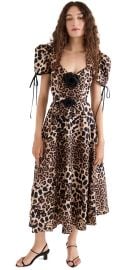 Rodarte Leopard Silk Twill Dress at Shopbop