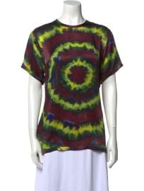 Rodarte circa 2013 Tie Dye Silk Tee at The Real Real