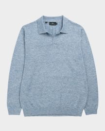 Rodd amp Gunn Menx27s Fortrose Cotton Polo Sweater at Neiman Marcus