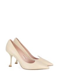 Roger Vivier Stiletto Heeled Pumps White at Farfetch