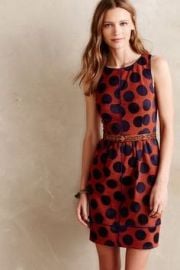 Rokin Dress in Orange at Anthropologie