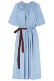 Roksanda - Belted shirred jersey dress at Net A Porter