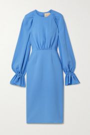 Roksanda - Vaniria gathered cady dress at Net A Porter