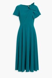 Roksanda Bow embellished crepe midi dress at The Outnet